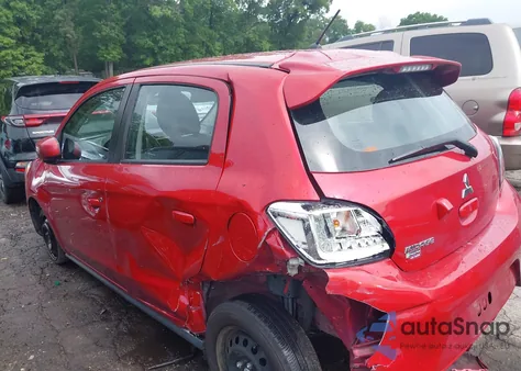 2021 Mitsubishi Mirage Carbonite Edition/Es/Le from USA, damaged, VIN ML32AUHJ1MH009083